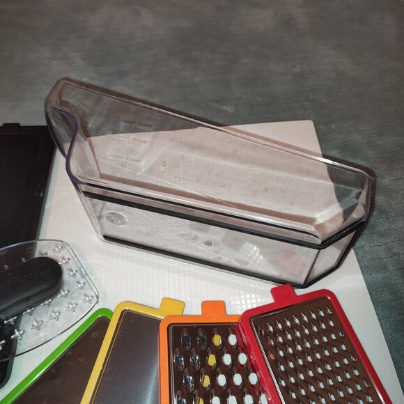 Vegetable Chopper Mandolin Slicer Food Veggie Cheese Grater Cutter Dicer - Picture 5 of 9